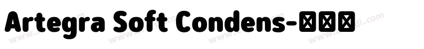 Artegra Soft Condens字体转换